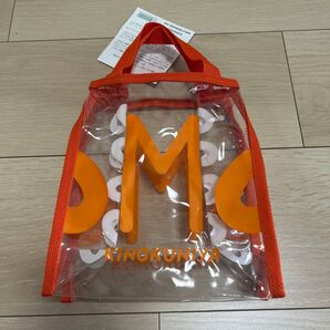 紀ノ国屋 OMOクリアバッグ S オレンジ