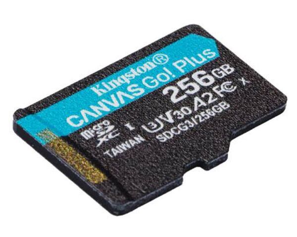 キングストン microSD 256GB 170MB/s UHS-I U3 V30 A2Canvas Go! Plus SDCG3