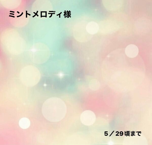 ミントメロディ様0518