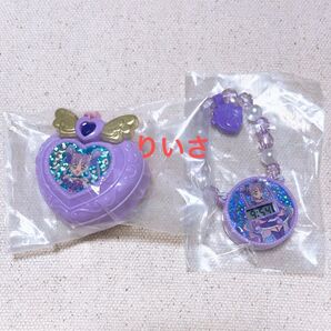 キミとアイドルプリキュア ブレスレットウォッチ&ケース キュアキュンキュン レア 腕時計 ガチャガチャ ガシャポン ガチャ
