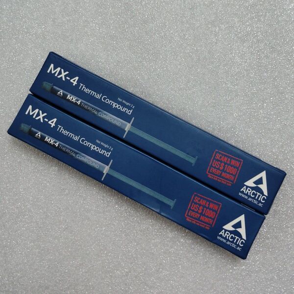 新品 ARCTIC MX-4 2g 2本セット CPUグリス