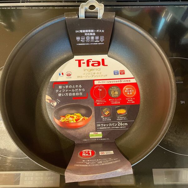T-fal インジニオ・ネオ IHルージュ・アンリミテッド ウォックパン〈26cm〉