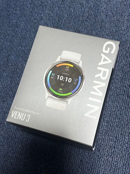 新品未開封★購入証明用納品書付★GARMIN venu 3 white 白 ガーミン