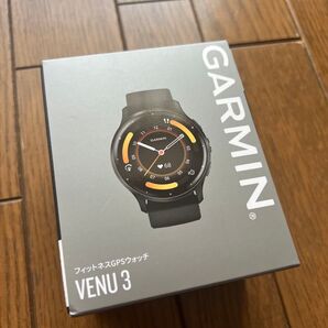 新品未開封★購入証明用納品書付★GARMIN venu 3 黒 ブラック black ガーミン