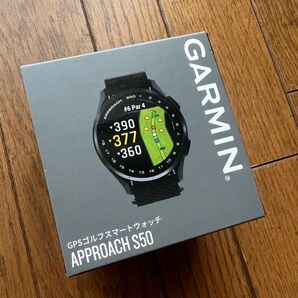 新品未開封★購入証明用領収書付★GARMIN Approach S50 black 黒 ガーミン ブラック