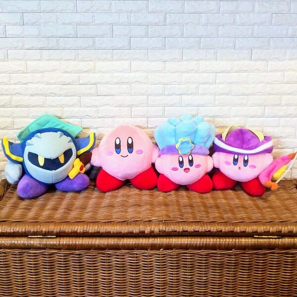 星のカービィ ぬいぐるみ メタナイト カービィ アイスカービィ スナイパー 4点セット ふわふわ