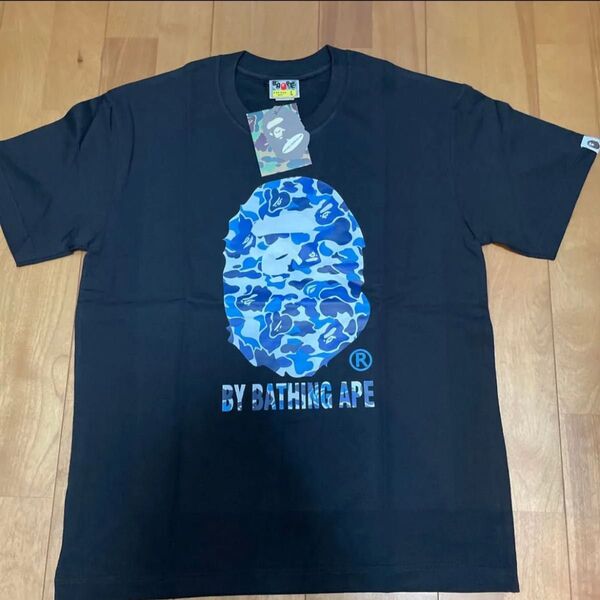 APE 半袖Tシャツ ブラック男女兼用 Lサイズ 早い者勝ち
