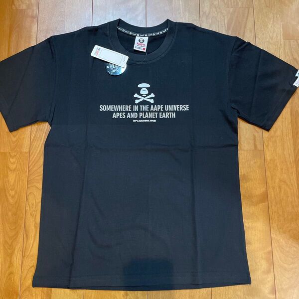 APE 半袖Tシャツ Lサイズ ブラック 男女兼用 早い者勝ち