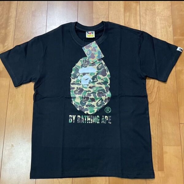 APE 半袖Tシャツ ブラック L 男女兼用 早い者勝ち