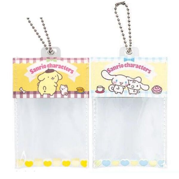 サンリオキャラクターズ PKG風ミニ小物入れ ポムポムプリンとシナモロールのセット かわいい カプセルトイ