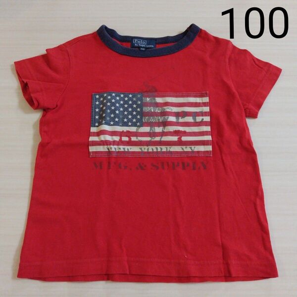 ポロ ラルフローレン Tシャツ キッズ 半袖Tシャツ 100