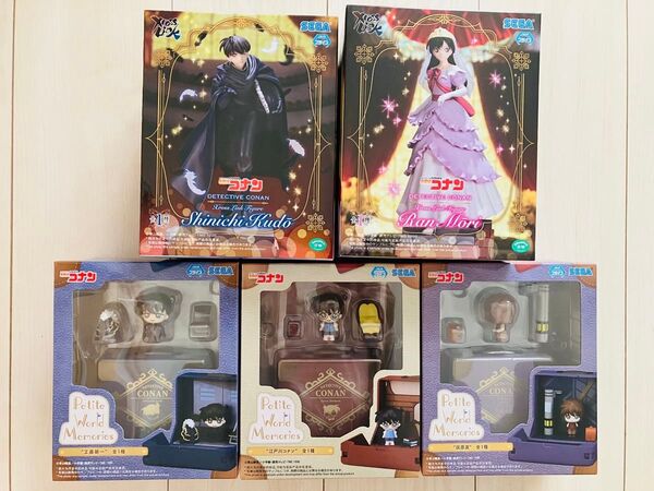 名探偵コナン フィギュアまとめ売り 江戸川コナン 工藤新一 毛利蘭 灰原哀