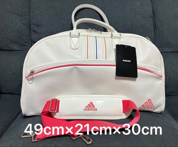 アディダス スポーツバッグ ゴルフ テーラーメイド 未使用品 白 2way ボストンバッグ