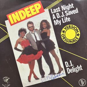 【7インチ】Indeep / Last Night A DJ Saved My Life
