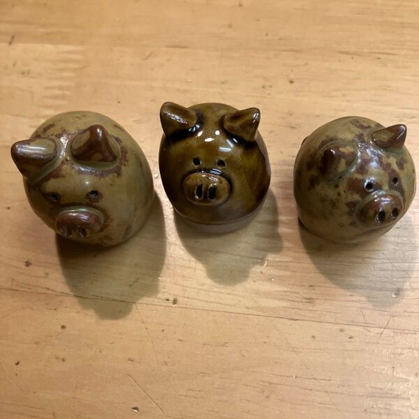 ブタの焼き物 陶器