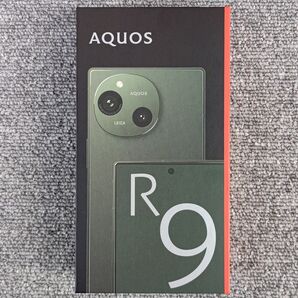 【新品同様】 AQUOS R9 256GB Green 付属品完備