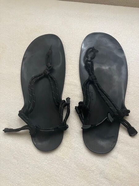 XEROSHOES ゼロシューズ ジェネシス ユニセックス サンダル ブラック 29cm