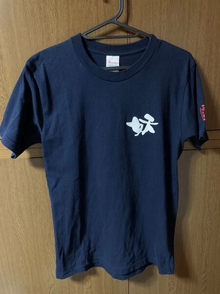 紺色 ゲゲゲの鬼太郎 Tシャツ 目玉おやじ 水木しげる 古着 ネイビー
