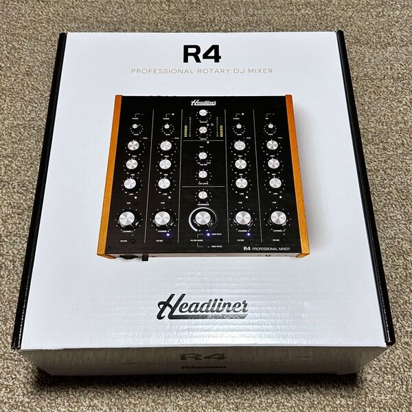 未使用品!Headliner R4 4chロータリーミキサー