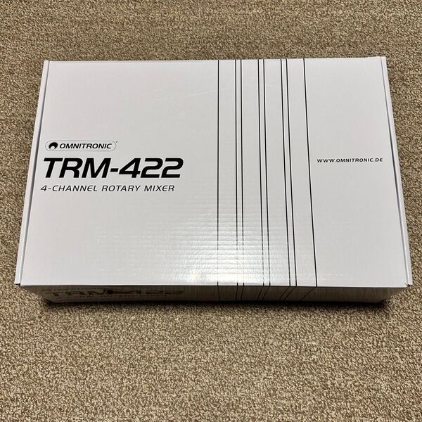 未使用品!Omnitronic TRM-422 4chロータリーミキサー