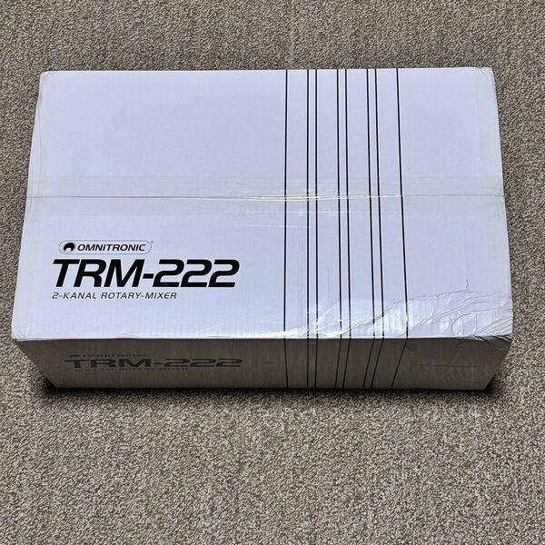 期間限定値下げ中!未開封品!Omnitronic TRM-222 ロータリーDJミキサー