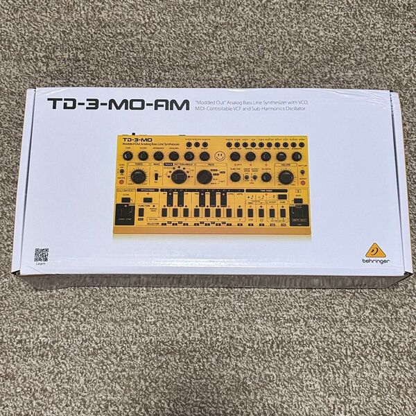 未開封品!Behringer TD-3-MO-AM ベースシンセサイザー