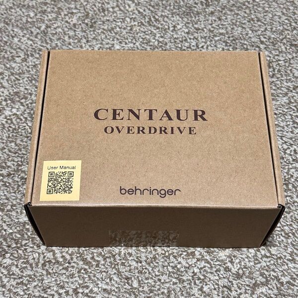 未開封品!Behringer Centaur Overdrive オーバードライブ ギターエフェクター