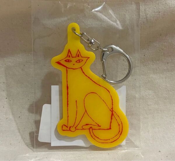 翌日朝発送 新品未開封 Tele ベランダの猫キーホルダー