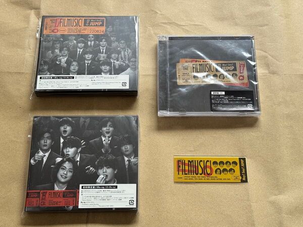 【Hey!Say!JUMP】CD+Blu-ray/アルバム/FILMUSIC!(初回盤1/初回盤2/通常盤)セット/特典あり