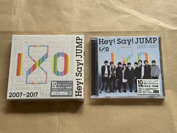 【Hey!Say!JUMP】CD+DVD/アルバム/2007-2017 I/O(初回盤2/通常盤)セット