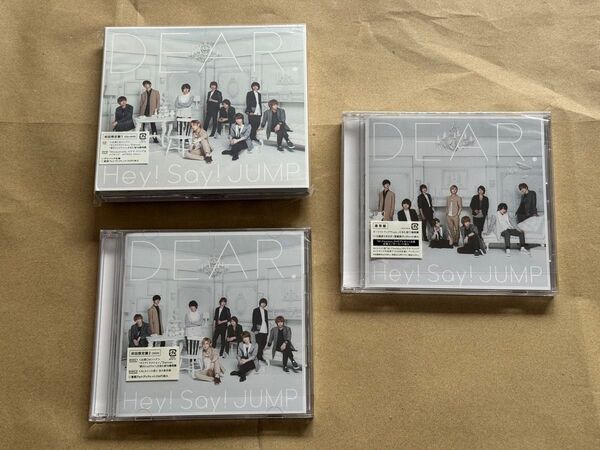 【Hey!Say!JUMP】CD+DVD/アルバム/DEAR.(初回盤1/初回盤2/通常盤)セット