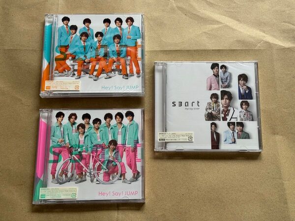 【Hey!Say!JUMP】CD+DVD/アルバム/smart(初回盤1/初回盤2/通常盤初回プレス)セット