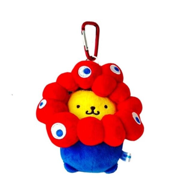 ミャクミャクなりきりぬいぐるみ ポムポムプリン EXPO カラビナ付き 新品
