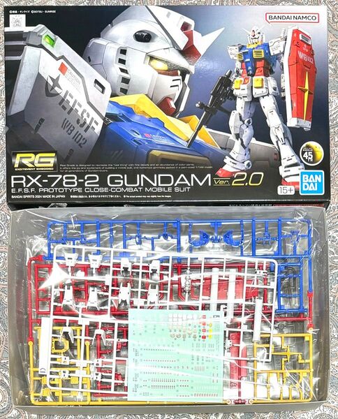 未組立 ガンダム プラモデル ガンプラ 機動戦士ガンダム RX-78-2 Ver2.0