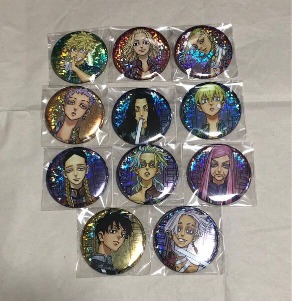 東京リベンジャーズ 最後の世界線 新体験展 描き下ろし缶バッジ コンプセット