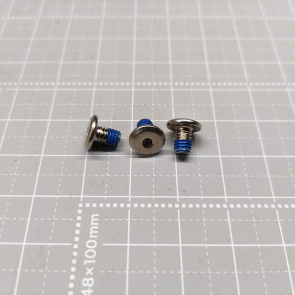 N0701 極薄NSローヘッド 極薄ローヘッドキャップスクリュー M4×6 P0.7 無電解ニッケル 40本
