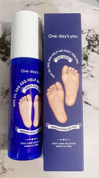 【One-days you】 ワンデイズユー 角質スルスルヘルプミーフットフィーリング100ml スキンケア 角質ケア フットケア