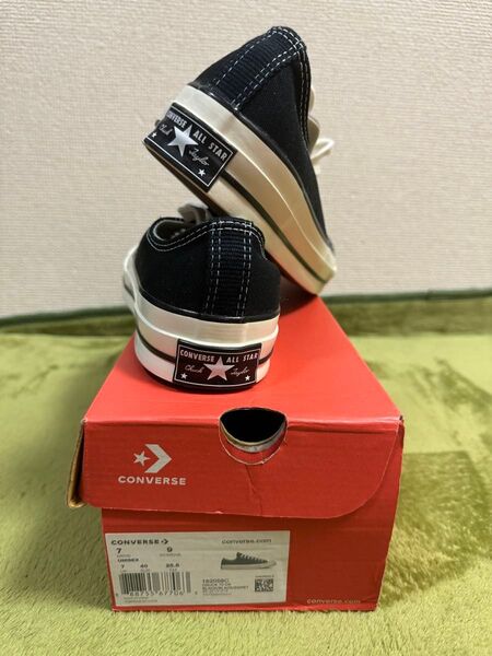 【新品未使用】コンバース チャックテイラーct70 ブラック 25.5cm