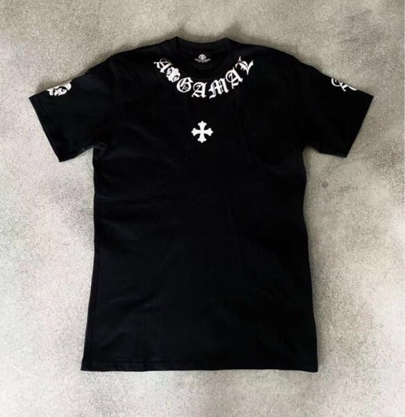 A&Gコットン100%Tシャツ シルバーロゴ
