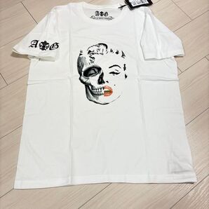 A&Gコットン100%Tシャツ白