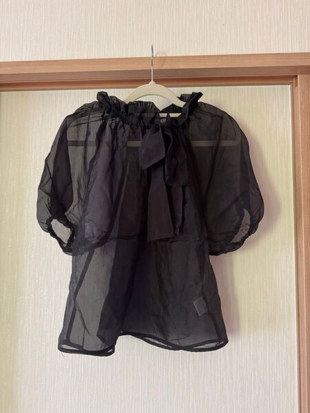 シースルーブラウス