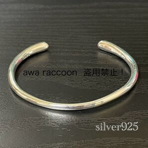 バングル silver925刻印 メンズアクセサリー スリムデザイン