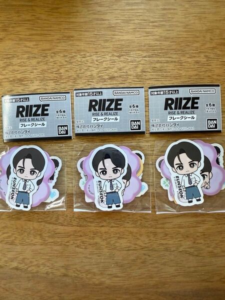 RIIZE ライズ ウンソク ソンヨンドリフレークシール ガチャガチャ