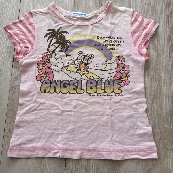 ANGEL BLUE キッズ Tシャツ ピンク 120センチ