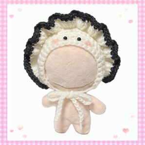 ぬい服 10cm 牡蠣の被り物