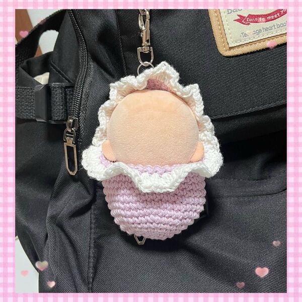 ぬい服 10cm 持ち運び用おくるみ