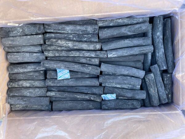 ベトナム備長炭B3切小丸(1箱×15KG)