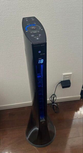SHARP 扇風機 シャーププラズマクラスター スリムイオンファン ブラック