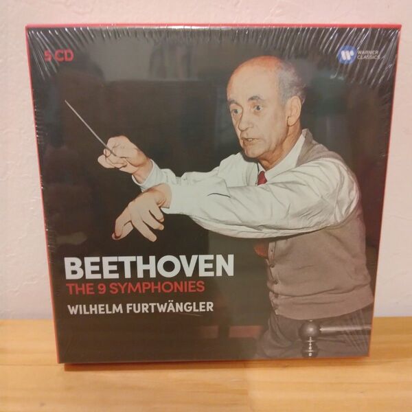 BEETHOVEN:THE 9 SYMPHONIES/WILHELM FURTWNGLER 輸入盤5枚組CDセット※未使用・未開封