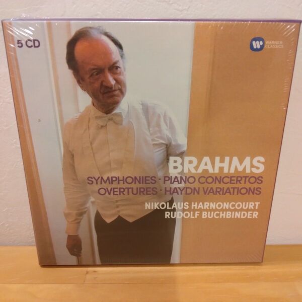 BRAHMS/HAYDN NIKOLAUS HARNONCOURT 輸入盤5枚組CDセット※未使用・未開封品